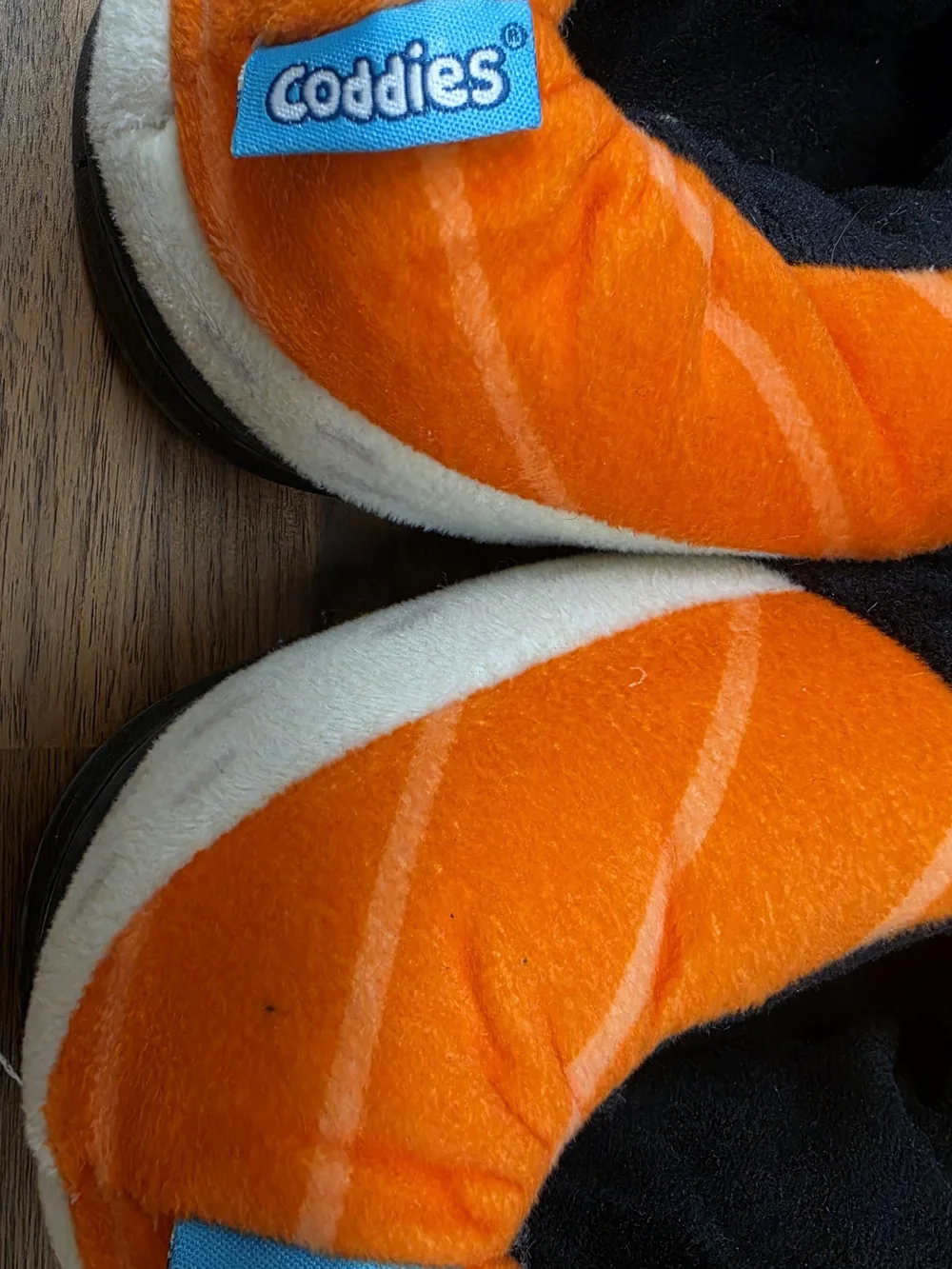 Coddies Sushi Slippers - Memory Foam Soles & Anti-Slip Grip, Sz S